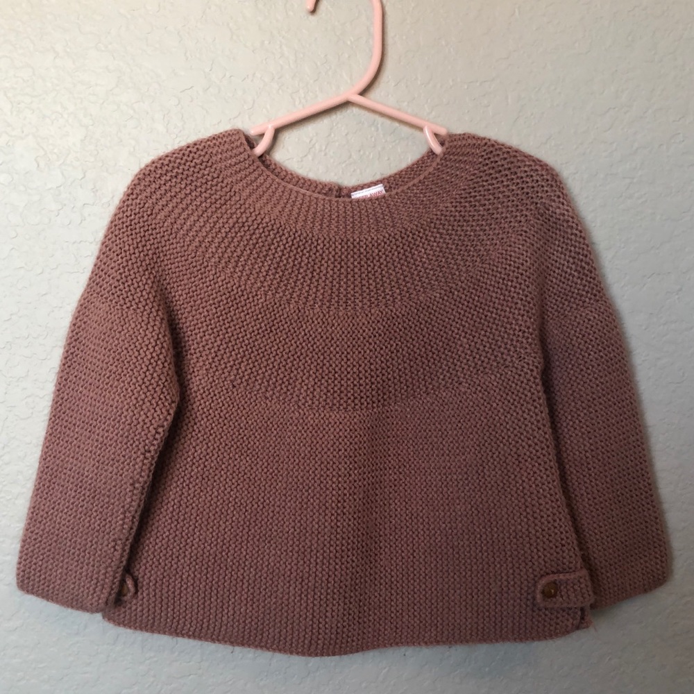 Zara Basic Cable Knit Sweater